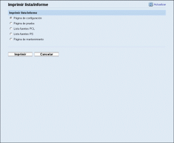 Ilustración de la pantalla del navegador Web