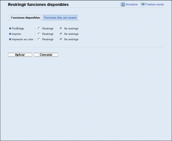 Ilustración de la pantalla del navegador Web