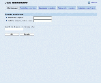 Illustration de la page du navigateur Web