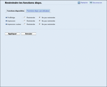 Illustration de la page du navigateur Web