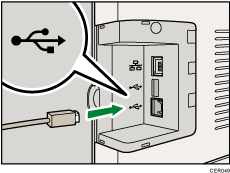 Printer illustration