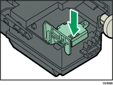 Waste toner bottle illustration