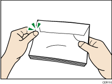 Illustration of flattening envelopes