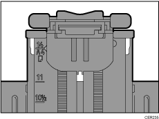 Paper tray illustration