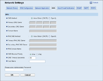 Web browser screen illustration