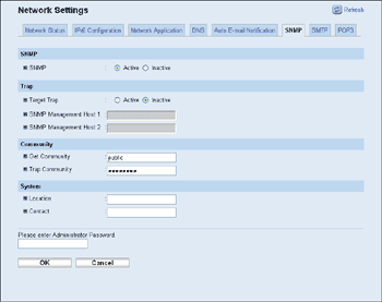 Web browser screen illustration