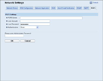 Web browser screen illustration