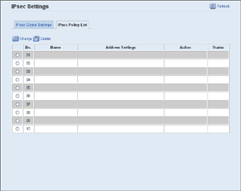 Web browser screen illustration