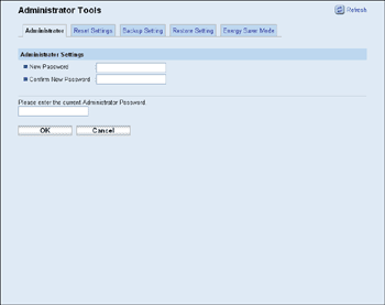 Web browser screen illustration