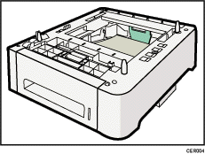 Paper feed unit illustration