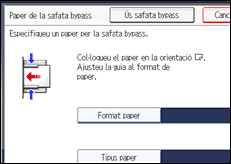 Il�lustraci&oacute; de pantalla del panell d'operacions