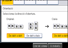 Il�lustraci&oacute; de pantalla del panell d'operacions