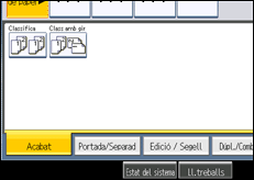 Il�lustraci&oacute; de pantalla del panell d'operacions