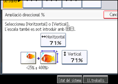 Il�lustraci&oacute; de pantalla del panell d'operacions