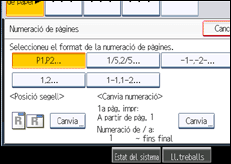 Il�lustraci&oacute; de pantalla del panell d'operacions