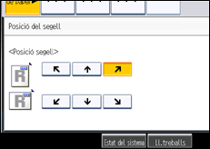 Il�lustraci&oacute; de pantalla del panell d'operacions