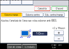 Il�lustraci&oacute; de pantalla del panell d'operacions