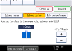 Il�lustraci&oacute; de pantalla del panell d'operacions