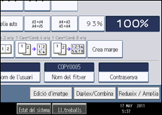 Il�lustraci&oacute; de pantalla del panell d'operacions
