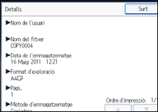 Il�lustraci&oacute; de pantalla del panell d'operacions