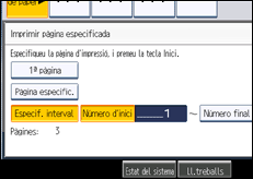 Il�lustraci&oacute; de pantalla del panell d'operacions