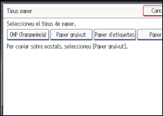 Il�lustraci&oacute; de pantalla del panell d'operacions