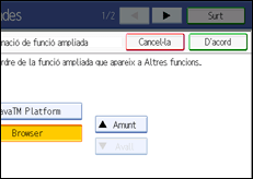 Il�lustraci&oacute; de pantalla del tauler d'operacions