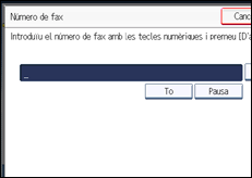 Il�lustraci&oacute; de pantalla del panell d'operacions