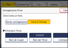 Il�lustraci&oacute; de pantalla del panell d'operacions