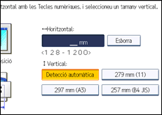 Il�lustraci&oacute; de pantalla del panell d'operacions