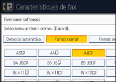Il·lustració de pantalla del panell d'operacions