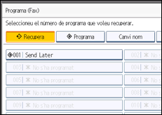 Il�lustraci&oacute; de pantalla del panell d'operacions