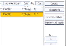Il�lustraci&oacute; de pantalla del panell d'operacions