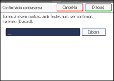 Il�lustraci&oacute; de pantalla del panell d'operacions
