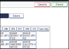 Il�lustraci&oacute; de pantalla del panell d'operacions