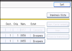 Il�lustraci&oacute; de pantalla del panell d'operacions