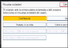Il�lustraci&oacute; de pantalla del panell d'operacions