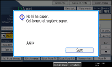 Il�lustraci&oacute; de pantalla del panell d'operacions