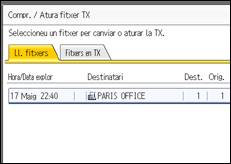 Il�lustraci&oacute; de pantalla del panell d'operacions