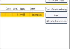 Il�lustraci&oacute; de pantalla del panell d'operacions