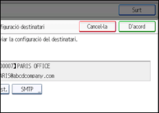 Il�lustraci&oacute; de pantalla del panell d'operacions