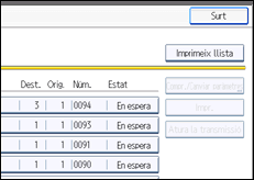 Il�lustraci&oacute; de pantalla del panell d'operacions
