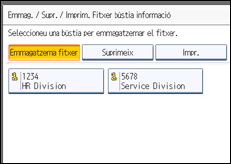 Il�lustraci&oacute; de pantalla del panell d'operacions