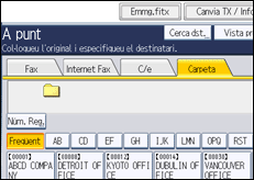Il�lustraci&oacute; de pantalla del panell d'operacions