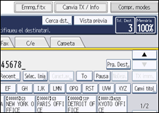 Il�lustraci&oacute; de pantalla del panell d'operacions