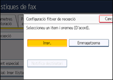 Il�lustraci&oacute; de pantalla del panell d'operacions