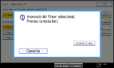 Il�lustraci&oacute; de pantalla del panell d'operacions