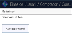 Il�lustraci&oacute; de pantalla del panell d'operacions