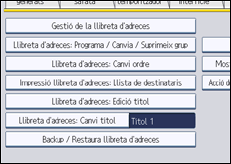il�lustraci&oacute; de la pantalla del panell de control