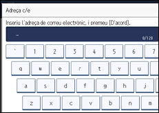Il·lustració de pantalla del panell d'operacions